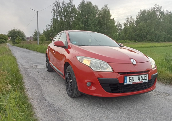 Renault Megane cena 19900 przebieg: 245760, rok produkcji 2009 z Ziębice małe 667